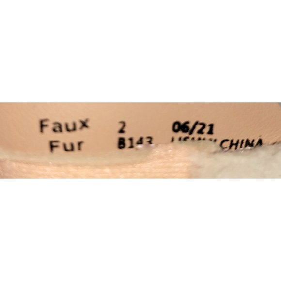 Blowfish Malibu Kids B143 Pink Blush Fur Top Boots Girls Little Kid Size 2 - Picture 11 of 12